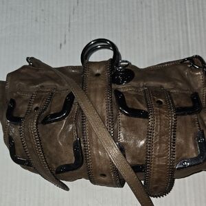 Ash Leather Crossbody